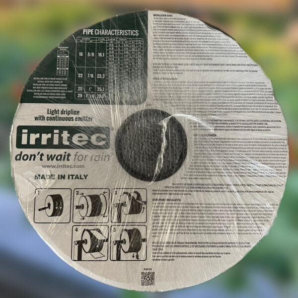 Крапельна стрічка Irritec Tape 6 mils, 10 см. 3050м