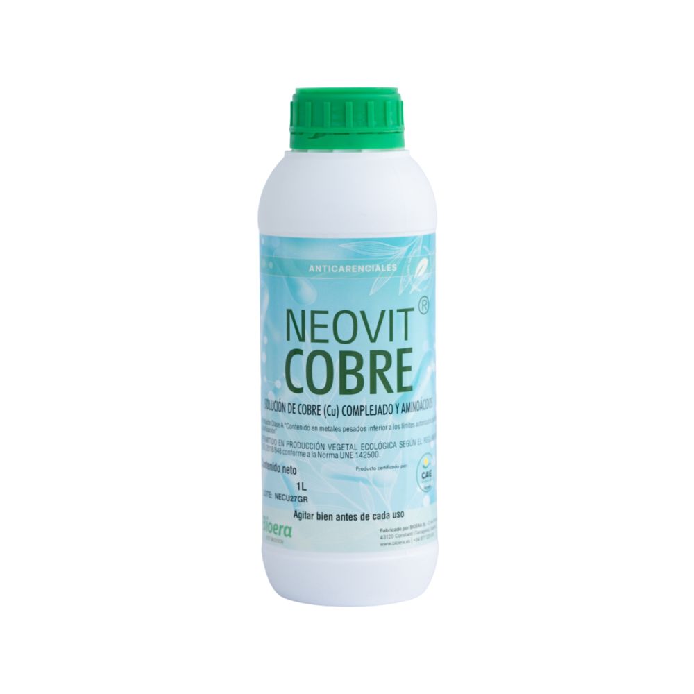 Неовіт Кобре, NEOVIT COBRE — коректор дифіциту живлення, 1 л, Bioera