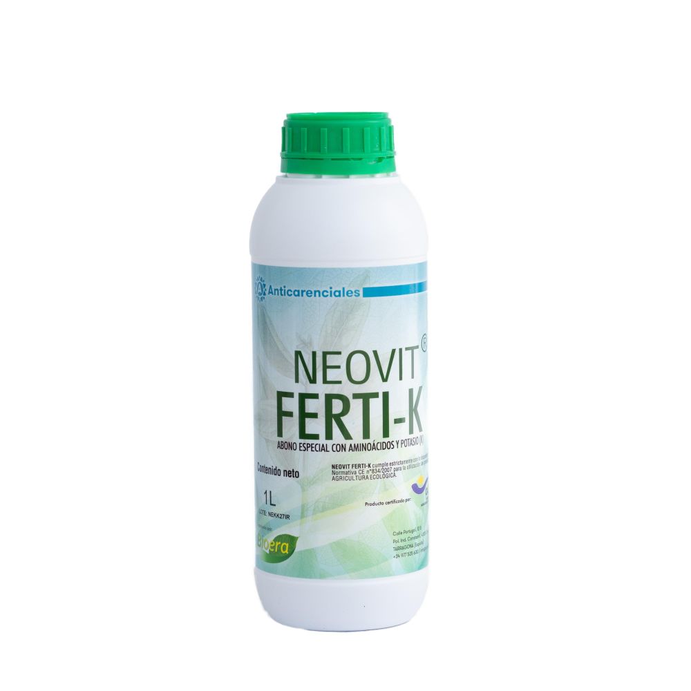 Неовіт Ферті-К, NEOVIT FERTI-K — коректор дифіциту живлення, 1 л, Bioera