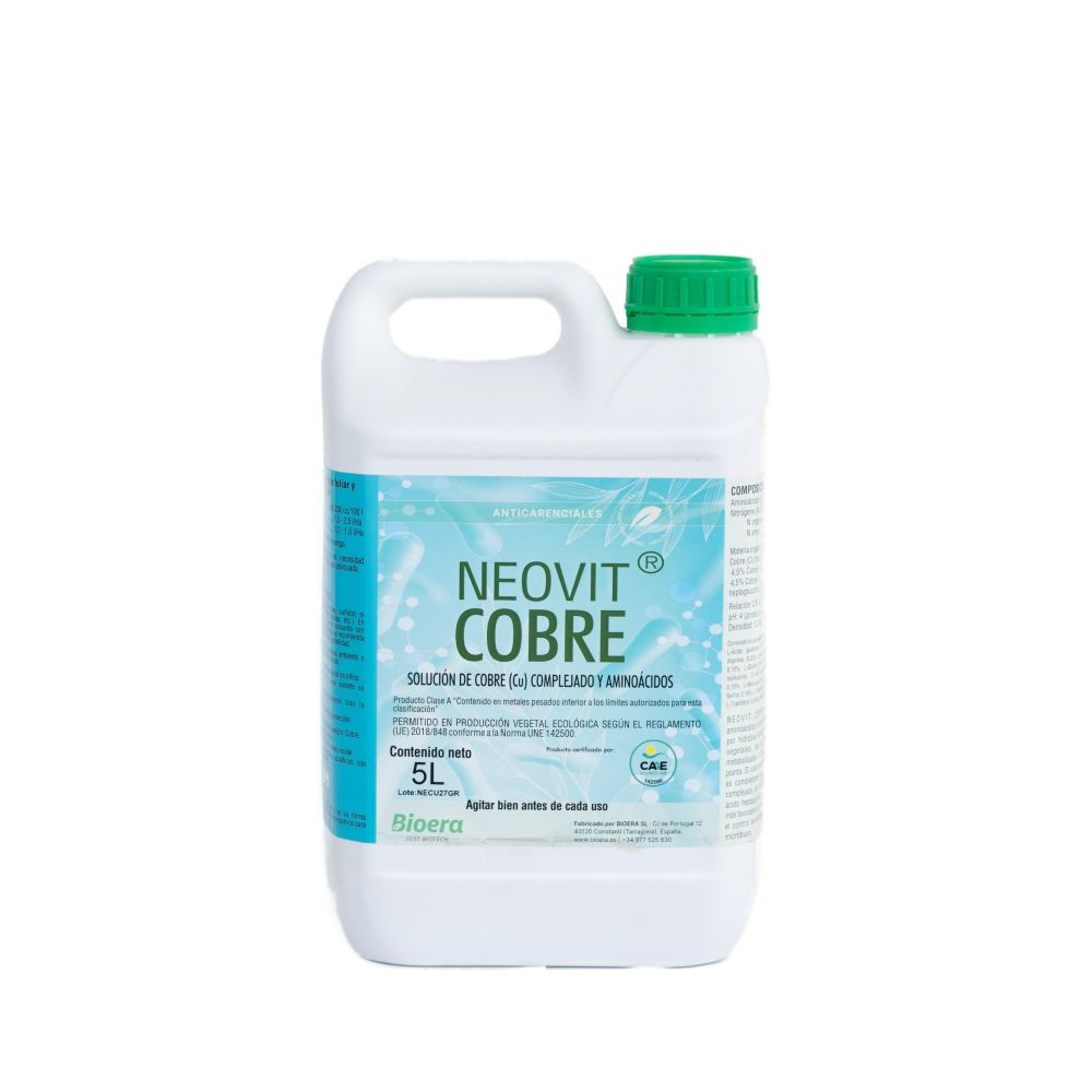 Неовіт Кобре, NEOVIT COBRE — коректор дифіциту живлення, 5 л, Bioera