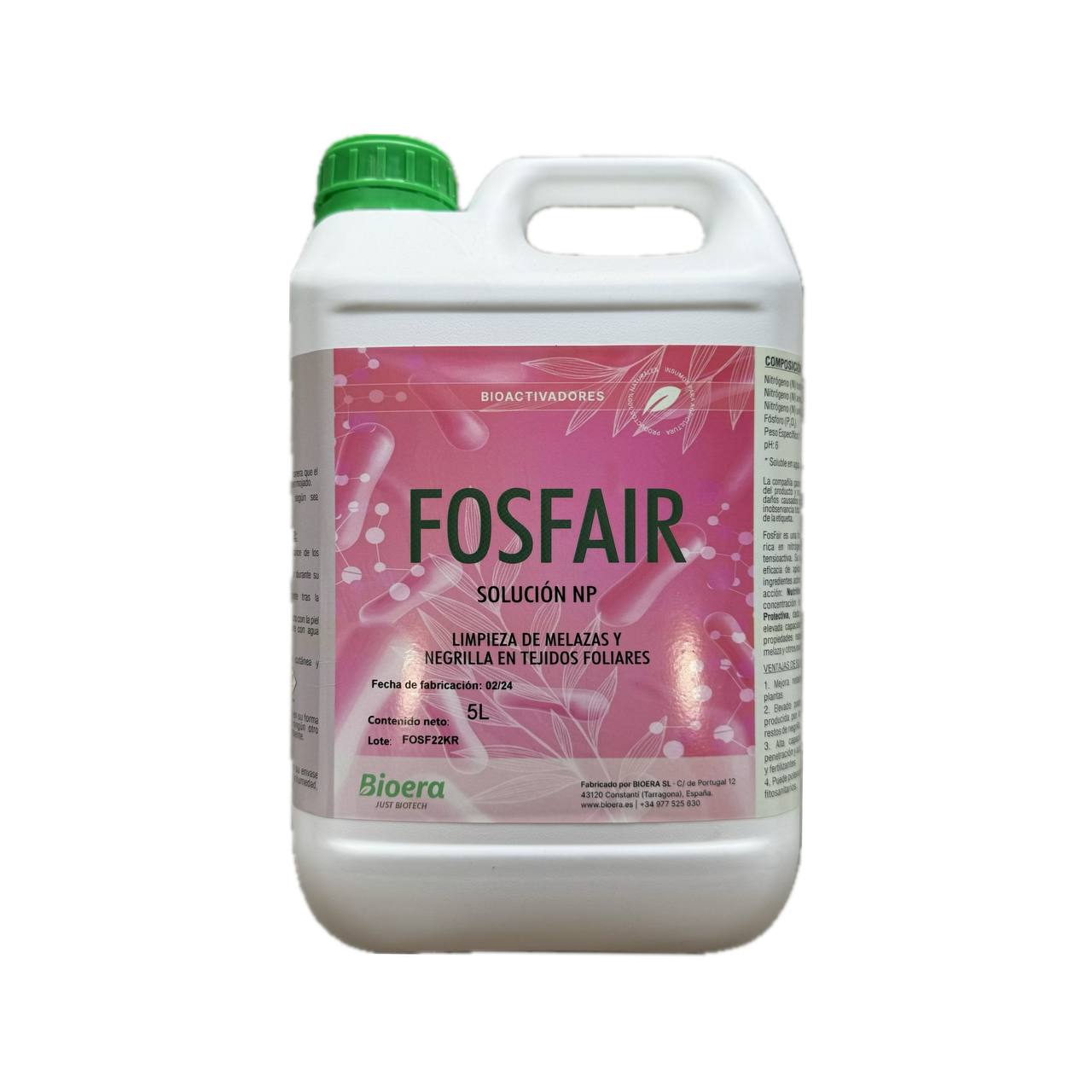 Фосфеір, FOSFAIR — органічний біоактиватор, Bioera, 20 л