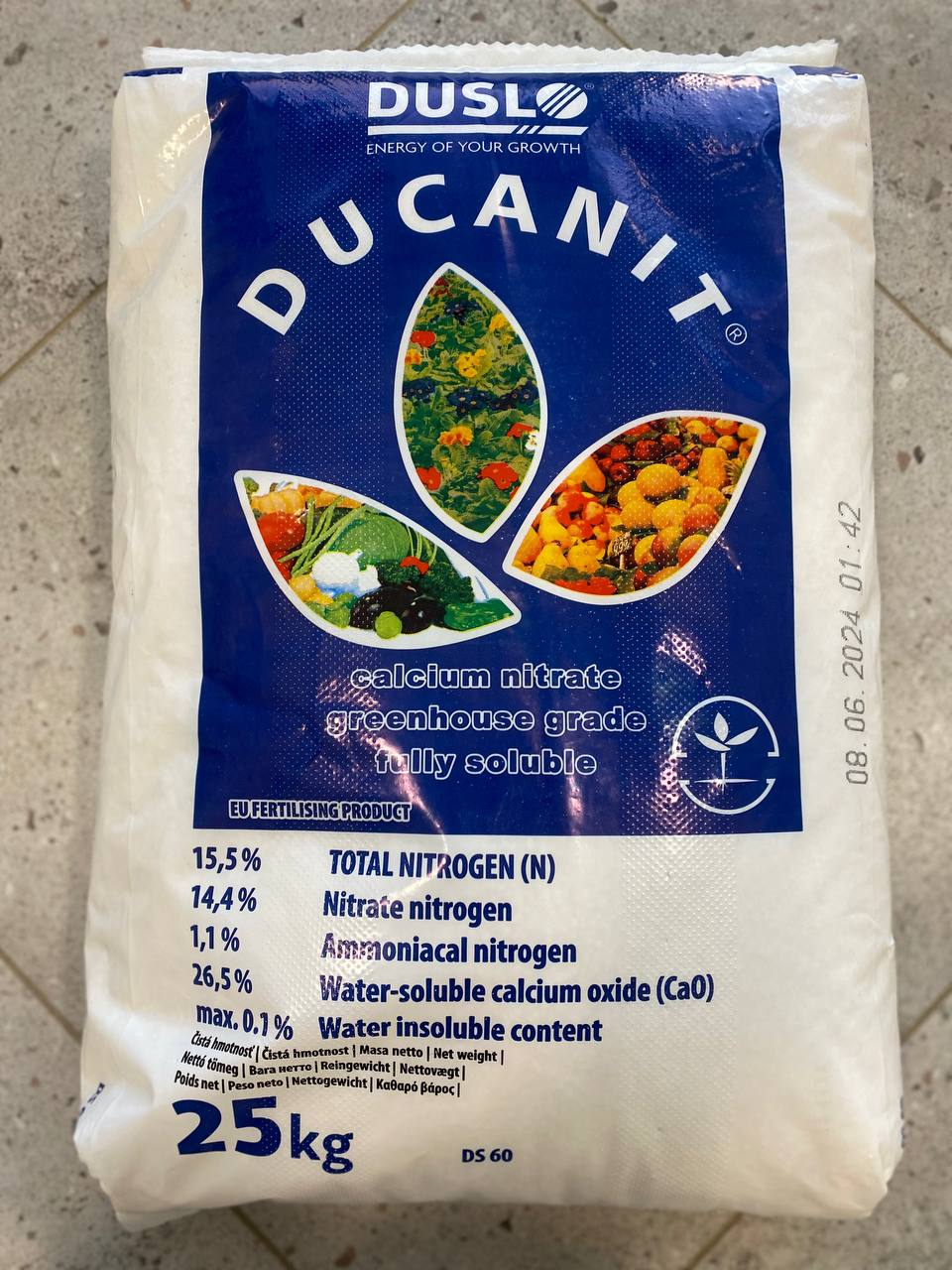 Кальцій Дуканіт, Ducanit Calcinit, 25 кг