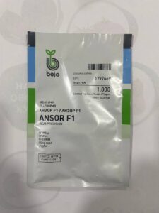 Анзор F1, Ansor F1 - огірок, 1000 насінин, Bejo