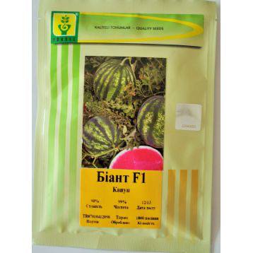 БІАНТ F1, BIANT F1 - кавун, 1000 насінин, Yuksel Seeds