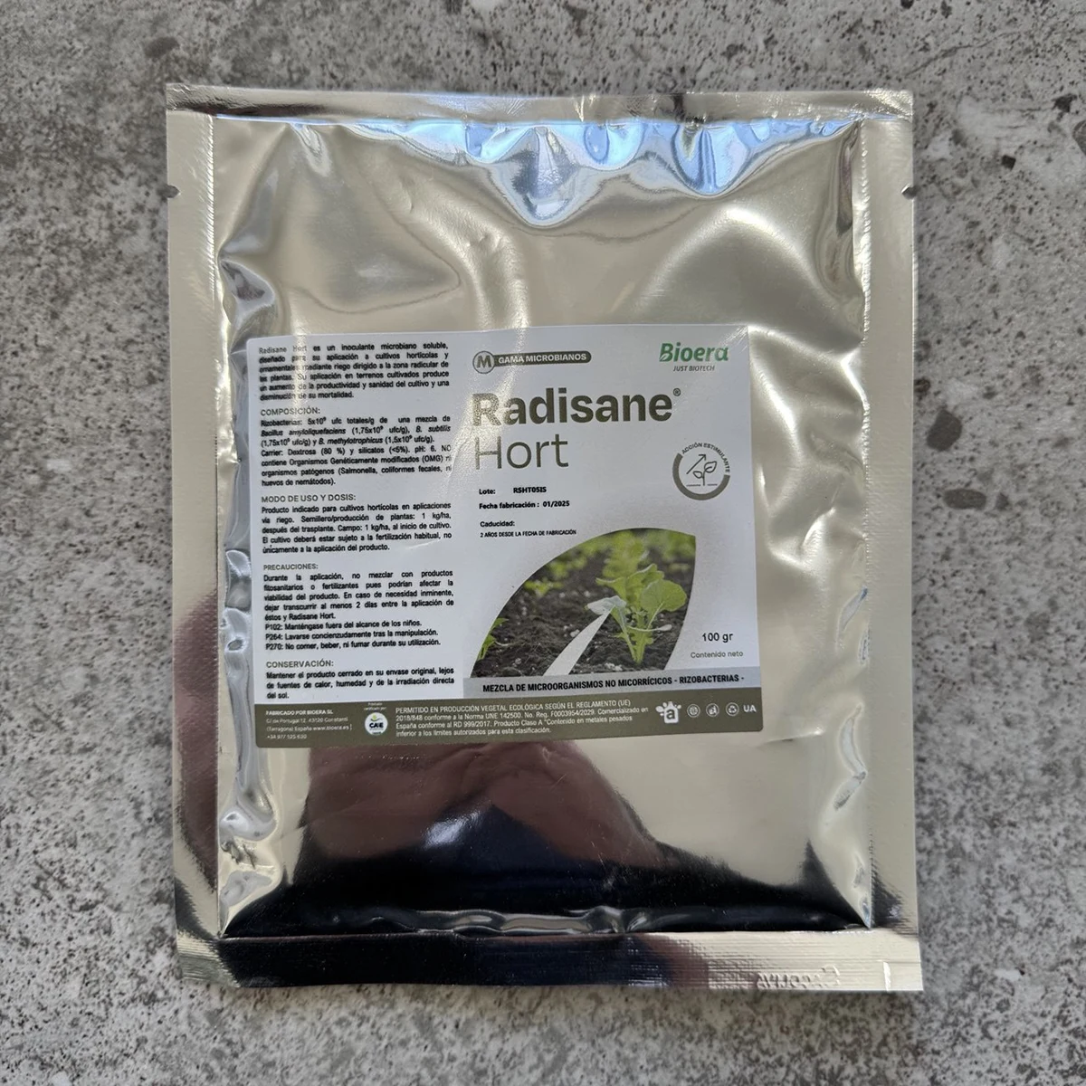 Радісан Хорт, RADISANE HORT - препарат із захисною дією на основі PGP бактерій, Bioera - Image 2