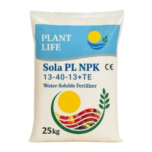 Плант Лайф NPK 13-40-13 + TE - водорозчинне добриво, 25 кг