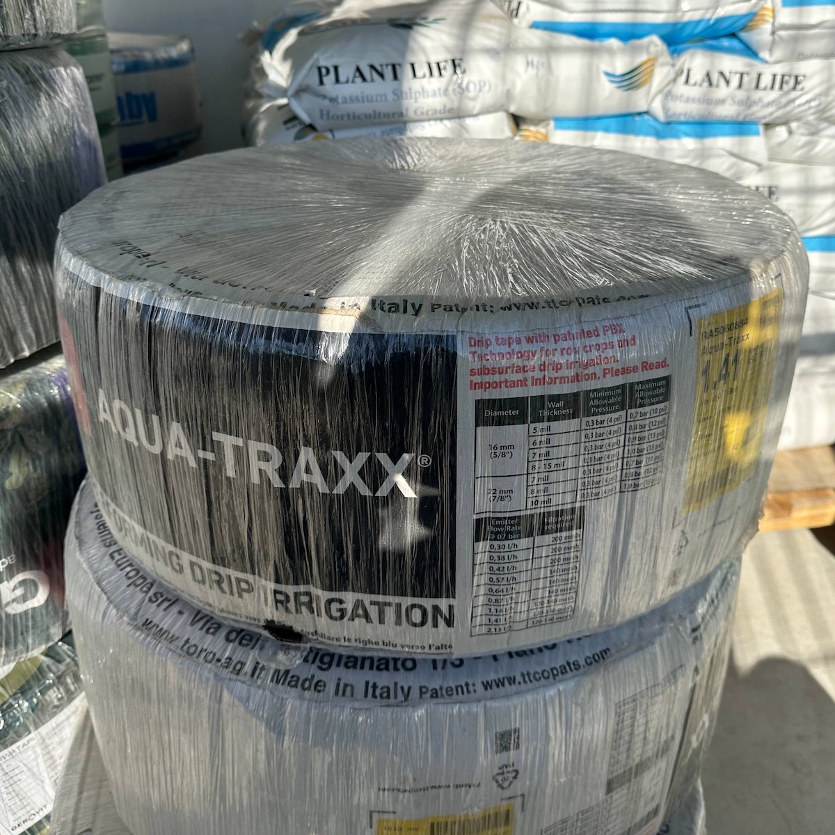 Аква-тракс, Aqua-TraXX - крапельна стрічка, 6 mil, 20 см, TORO