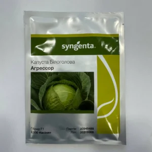 Агрессор F1, Agressor F1 - капуста білоголова , 2500 насінин, Syngenta