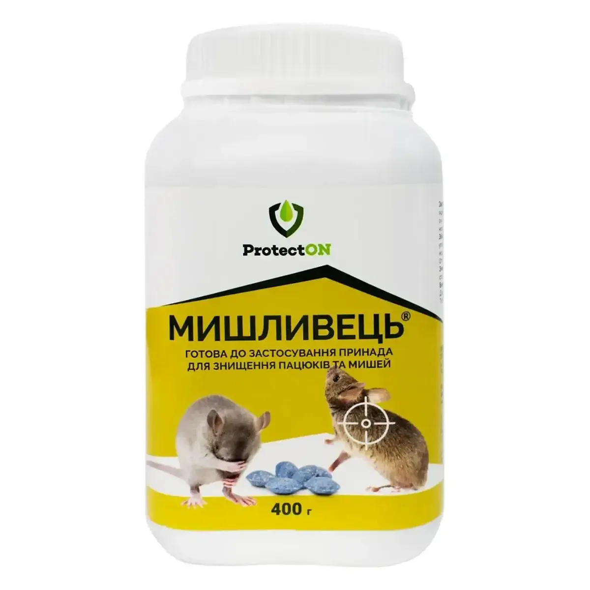 Мишливець - парафінові брикети, 400 г, ProtectON